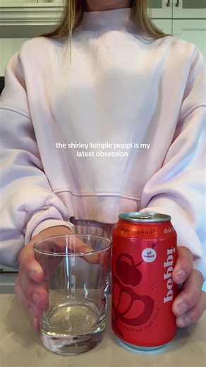 she is beauty she is grace she is divine #poppi #shirleytemple #shirleytemplepoppi #newflavor #poppisoda #fyp #foryoupage @drinkpoppi
