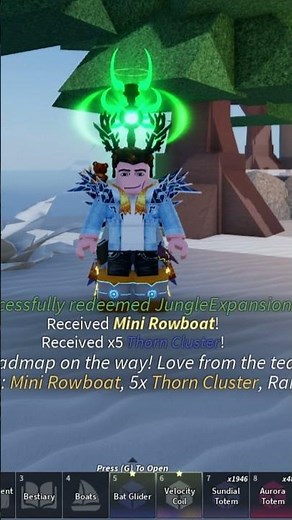 New CODE For Jungle Expansion Update | Fisch | Roblox