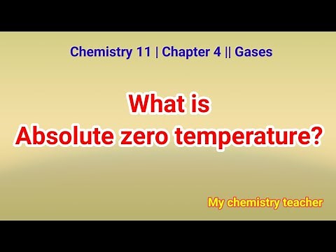 what is absolute zero temperature