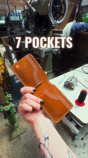 1.5K views | Some assembly required (by us, we do the assembly) Premium leather wallets don't handmake themselves. Clayton & Togo Wallets: Light Brown Colorway | 3-4 oz. full-grain leather | Hand stitched Clayton Closed Dimensions: 4" x 3" | 6 card pockets -1 full cash slot Togo Closed Dimensions 4.5" x 3" | 4 card pockets - 2 hidden card & cash slots Link in bio to shop now Ψ | rose_anvil | Facebook