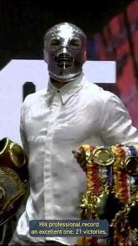 Teofimo Lopes Wears Lucha Mask To New York Press Conference