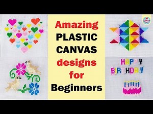 Plastic Canvas designs for Beginners | @CraftStack