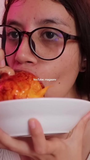 Soothing Mango Eating ASMR Mouth Sounds