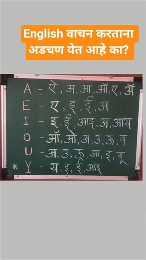 Vowels Phonic Sound | phonic sound in marathi #vowels #education#marathi