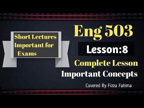 Eng 503/Lesson 8/Short Lecture/English Language Teaching(ELT)