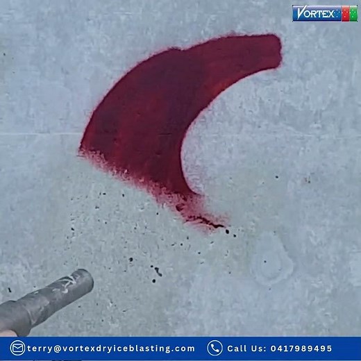 Paint removal using dry ice blasting