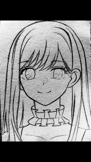 Oshi no ko character Tutorial#howtodraw#newtrend#oshinoko#anime#shorts#drawing