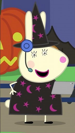 SUPER SPOOKY Ghost Train #PeppaPig #Shorts