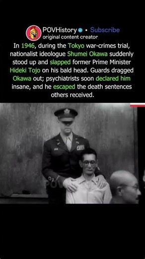 The Man Who Slapped Tojo in Court