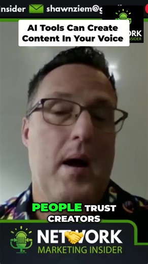 Creators are trusted! Use AI to create content, reels, posts & emails in your voice. Share your wins consistently! #AIContent #CreatorTips #MarketingHacks #ContentCreation