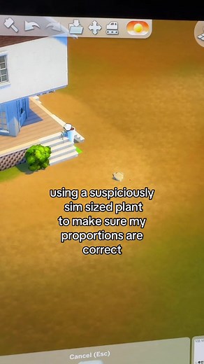 Plant Sim Proportions Guide for The Sims 4 Builders