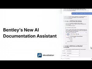 Bentley's New AI Documentation Assistant