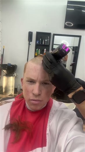The craziest ever hair cut #camping #hairstyle #funny #trendingshorts