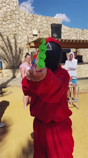 Squid Game challenge in Xperience Seabreeze | Sharm El Sheikh🔫