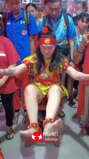 Begini Tatung Cantik Kerasukan Roh #culture #budaya