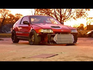 HIGHWAY PULLS IN K24 AWD CRX ‼️