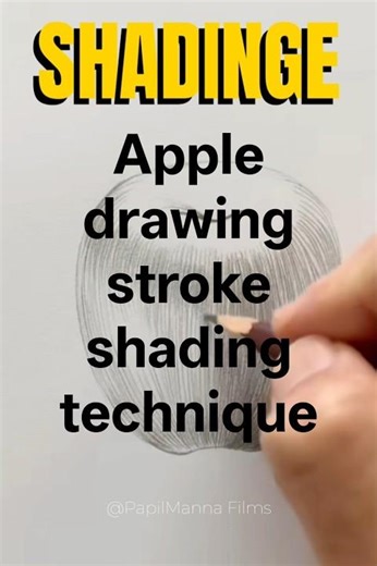 Stroke Shading Technique✏️#shorts#shortscontent#youtubeshorts#trendingshorts##viralshorts#fypforu