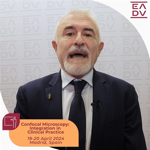 🔬 Join the #confocal microscopy course held in Madrid, Spain in April and leave with an understanding of the principles of in vivo and ex vivo #confocal #microscopy, identify features of common #inflammatory conditions and #tumors of benign and malignant nature, and learn how to integrate this technology into your routine clinical workflow. 📅 Discover the full list of upcoming F2F courses for 2024, and enrol today >> eadv.org/education/face-to-face | EADV - European Academy of Dermatology and 