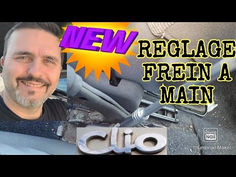 CLIO 2 : REGLAGE DU FREIN A MAIN le_gone_stephane