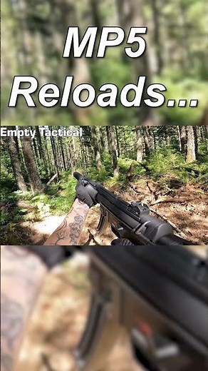 Gun ASMR MP5 Reloads #gun #asmr #guns #shorts