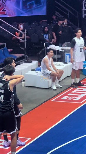หล่อเกินไป กล้องไหลอีกล่ะ🫢🫢😆😁 #จอสกวิน #JossGawin #3Fight3BasketBoySS2 #fyp