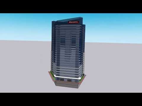 Office tower Sketchup