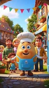 Aloo Ki Ice Cream Shop 🍨 #viral #blinkstudio #cartoon #funny #3danimation #vegetablesCharacters