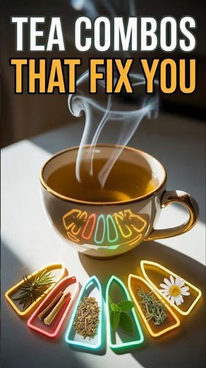 6 Tea Combos That Fix Everything Fast
