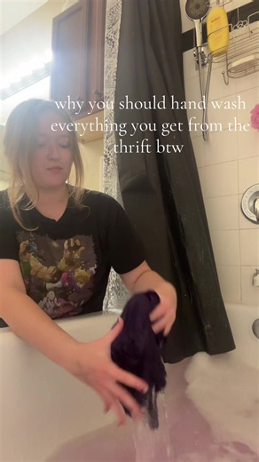 Why You Should Hand Wash Thrifted Clothes