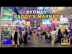Sydney Chinatown in 4K | Paddy’s Market, Market City