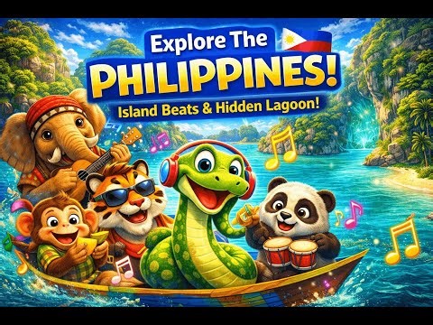 Explore the Philippines with Green Python Express! 🇵🇭🌴 | Island Beats & Hidden Lagoon