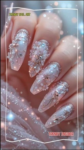 10 Major Nail Art Trends That Will Dominate 2026! 💅✨ (3D Jelly, Aurora & Coquette) #bridalfashion