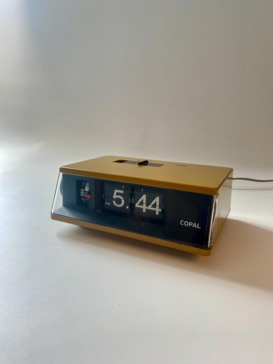 1970s Copal Flip Alarm Clock: Olive Green MCM Space Age Timepiece - Etsy