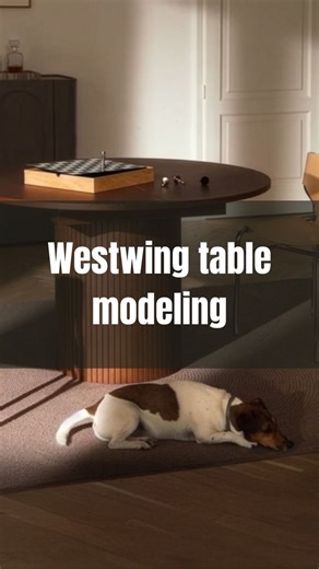 Modeling furniture in 3ds Max doesn’t have to take hours! Here’s how you can quickly recreate a stylish Westwing table using path deform modifier. 👉 Would you rather download ready models or create them yourself? #3dsmax #3dmodeling #westwing #vizacademy | VizAcademy UK