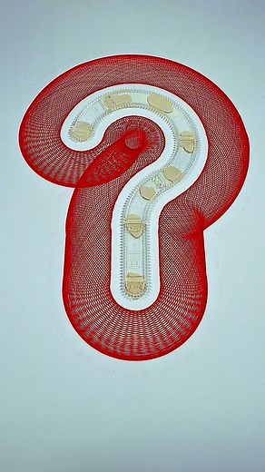 15K views · 138 reactions | A question mark you never saw coming! #spirographshr #reelschallenge #satisfying #reels #asmr #usa #lifestyle | Spirograph ShR | Facebook