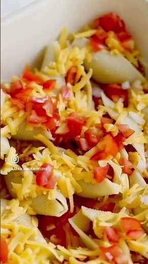 Easy Taco Stuffed Shells Recipe