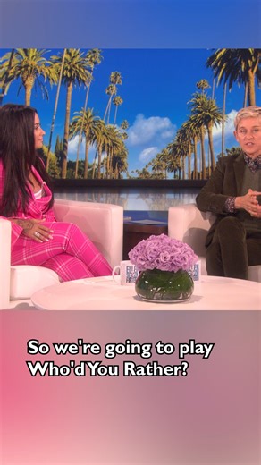 Demi Lovato plays #WhodYouRather 🤣🩷 | Ellen DeGeneres