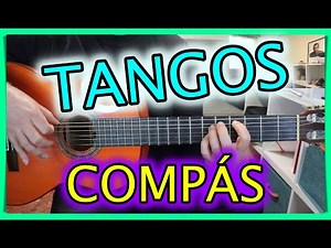 APRENDE el COMPÁS de TANGOS ✅ | TABLATURA fácil | GUITARRA FLAMENCA | TUTORIAL