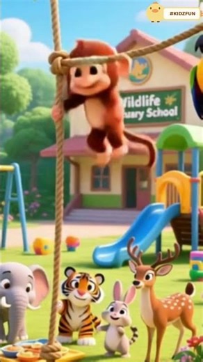 Cute baby monkey #cute #adorable #monkey #funny #animals #animation #disney #shorts #cartoon #cat