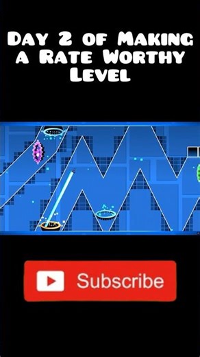 Day 4 of Building Time Lapse Geometry Dash