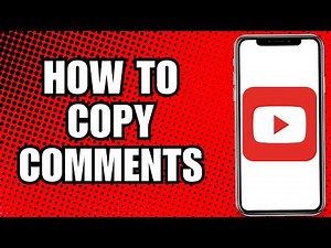 How to Copy Comments on YouTube iPhone & Android
