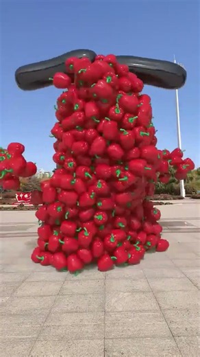 Vegetables collide. c4d works