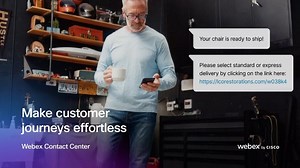 With Webex Connect and Webex Contact Center, you can design unique,...