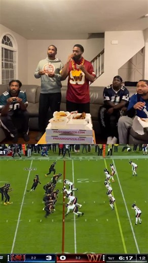 JD with the interception 😪🥲 Commanders vs Bears #nfl #commanders #bears Gameday eats by @paisanos | TheGuys.Pov