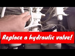 How to - Replacing a hydraulic spool valve