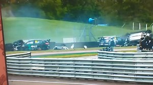 4.1K views · 67 reactions | A massive crash at the start of Race 2 in Thruxton earlier today. Thankfully all the drivers involved in the crash were fine | The Motorsport Hub | Facebook