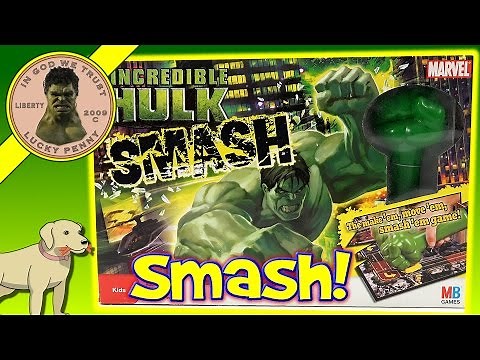 How To Play The Game The Incredible Hulk Smash Game - Milton Bradley Games