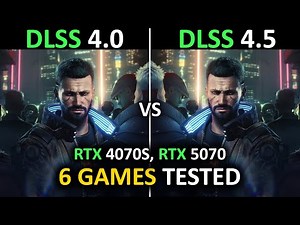 DLSS 4 vs DLSS 4.5 | RTX 5070 & 4070 Super | 6 Games Tested | RT & PT | Visual Gain or FPS Disaster?