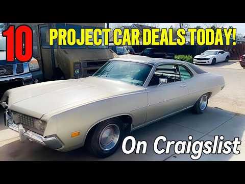 Today’s Top 10 Project Car Deals – Hidden Gems on Craigslist!