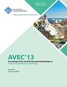 AVEC 2013 | Proceedings of the 3rd ACM international workshop on Audio/visual emotion challenge